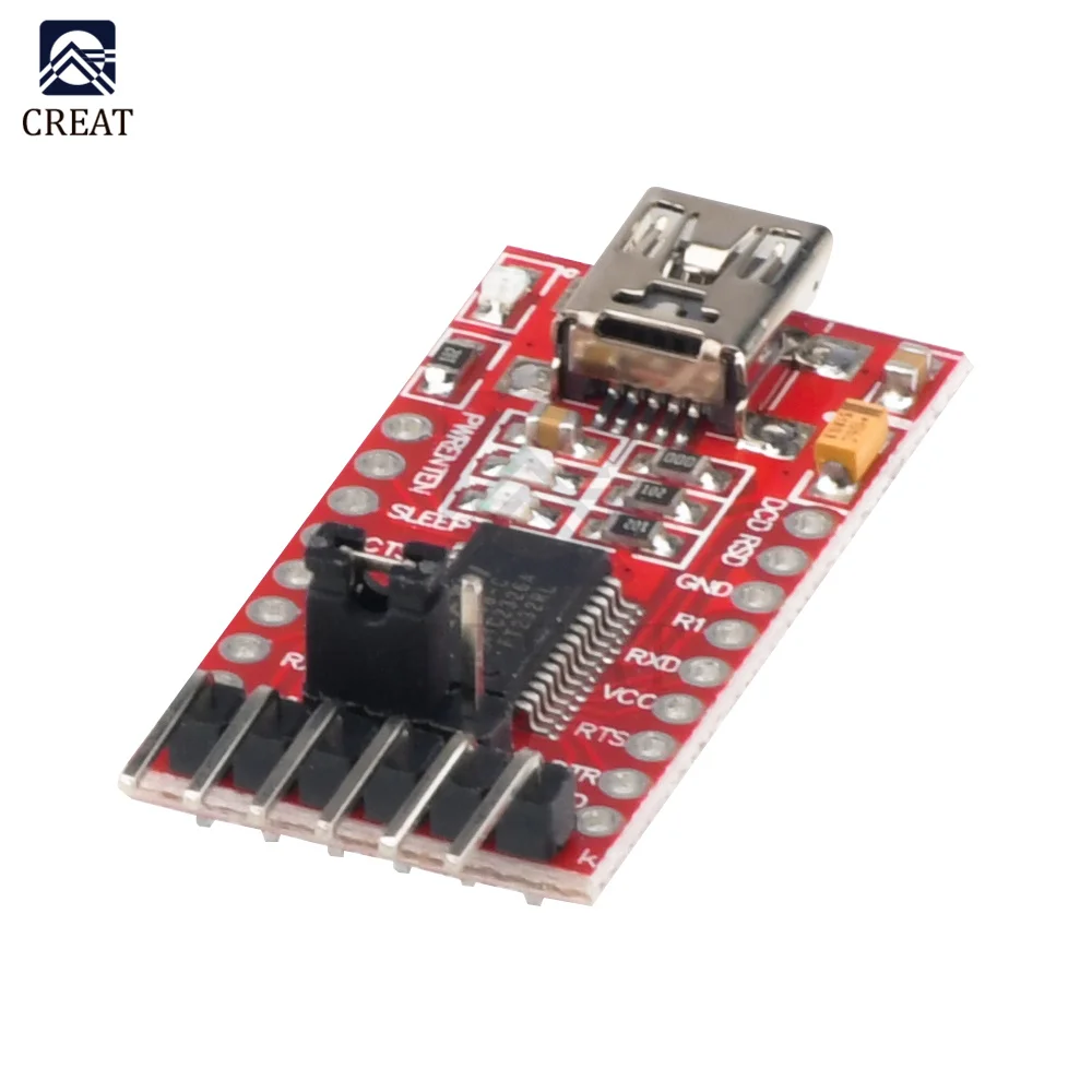 FT232RL FTDI USB 3.3V 5.5V to TTL Serial Adapter Module for Arduino FT232 Pro Mini USB TO TTL 232
