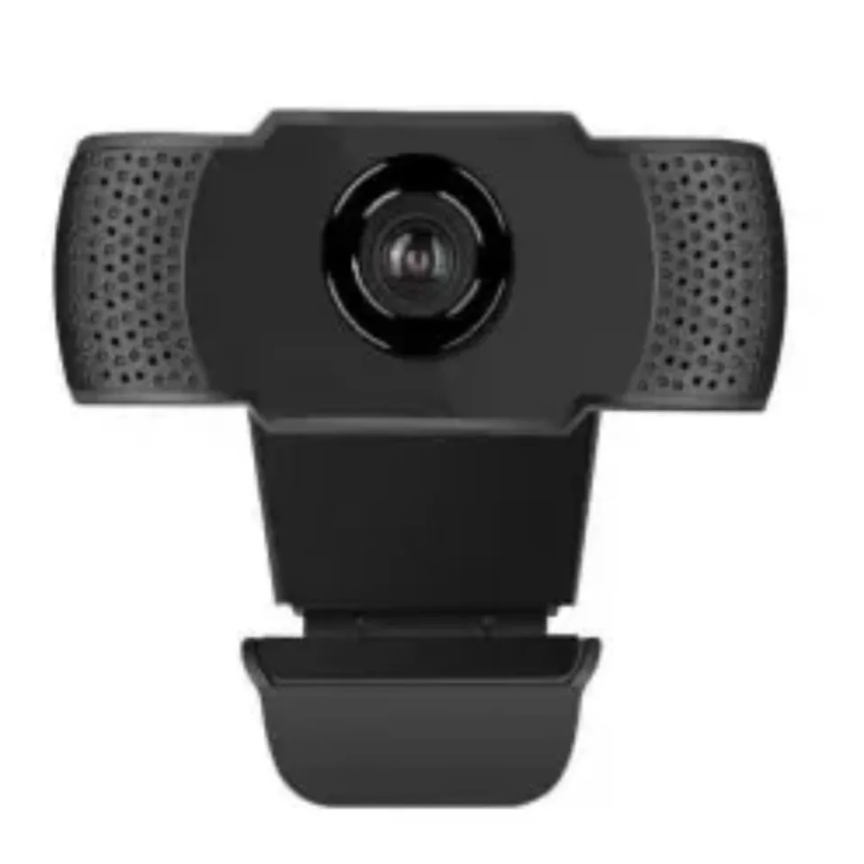 Nova Webcam 1080P Full HD com Luz LED e Microfone, Câmera USB para PC, Computador, Mac, Laptop e Desktop