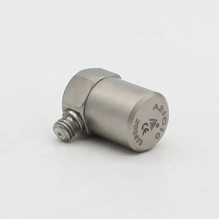 A21C10 500g 2-10mA IEPE Type Uniaxial Accelerometer Piezoelectric Vibration Acceleration Sensor