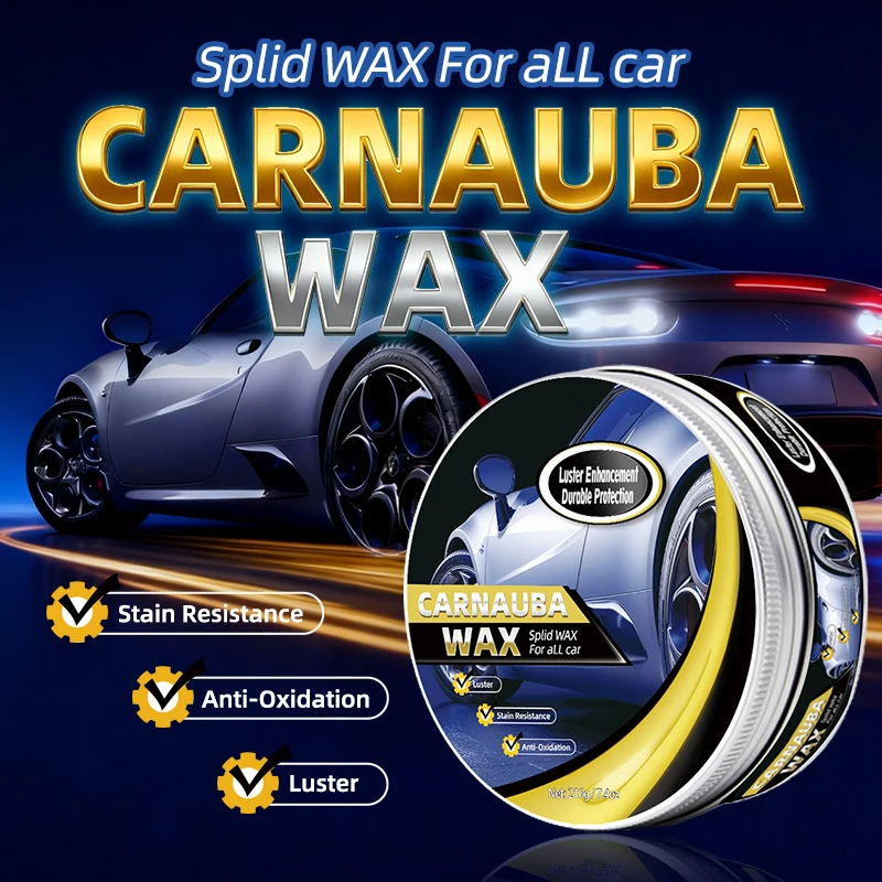 Car Wax Crystal Plating Set Hard Glossy Wax Layer Covering Paint Surface Coating Formula Waterproof Film Car Polish