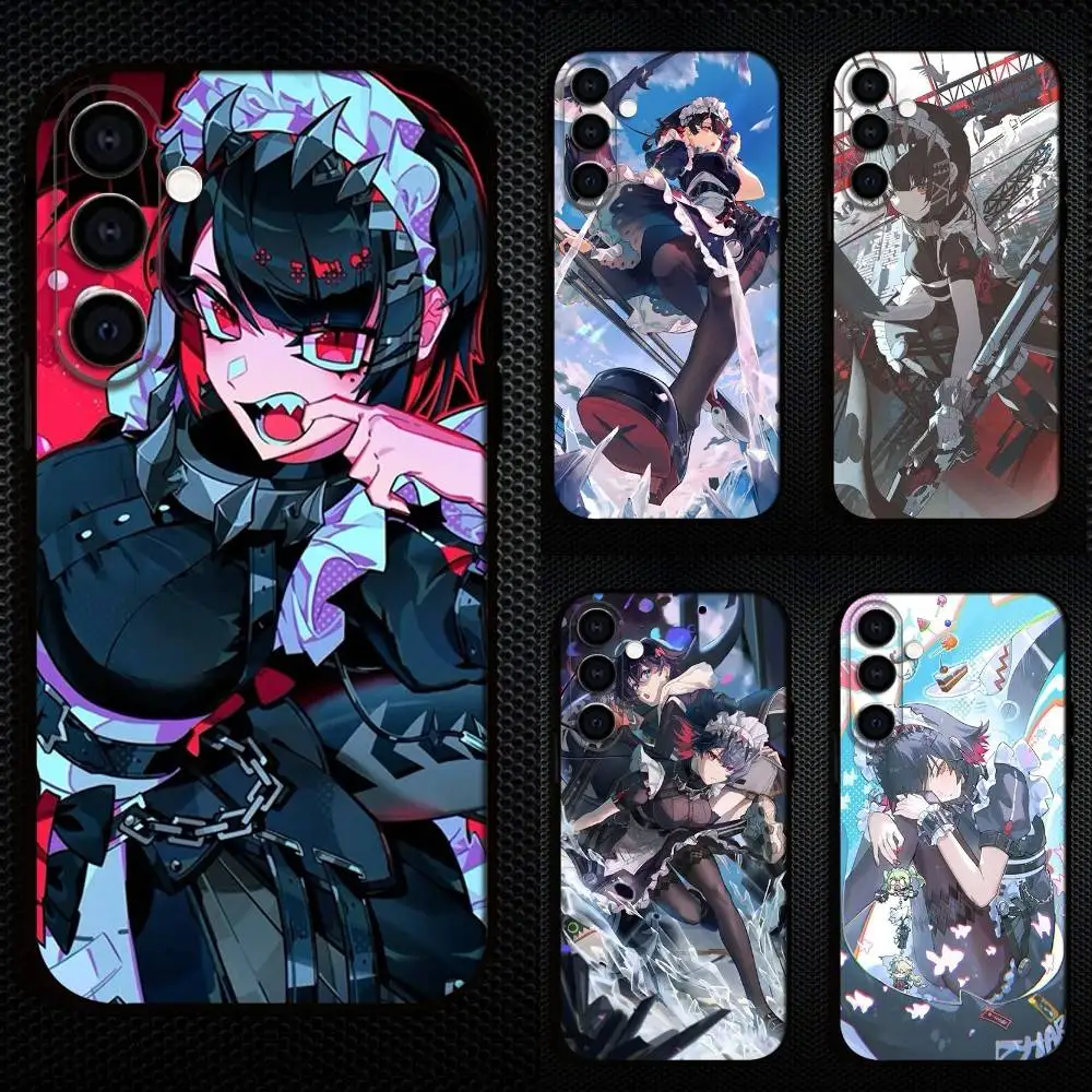 

Z-Zenless Zone Zero Ellen Joe Phone Case For Samsung Galaxy A73,A72,A71,A70,A53,A52,A51,Others Soft Black Cover