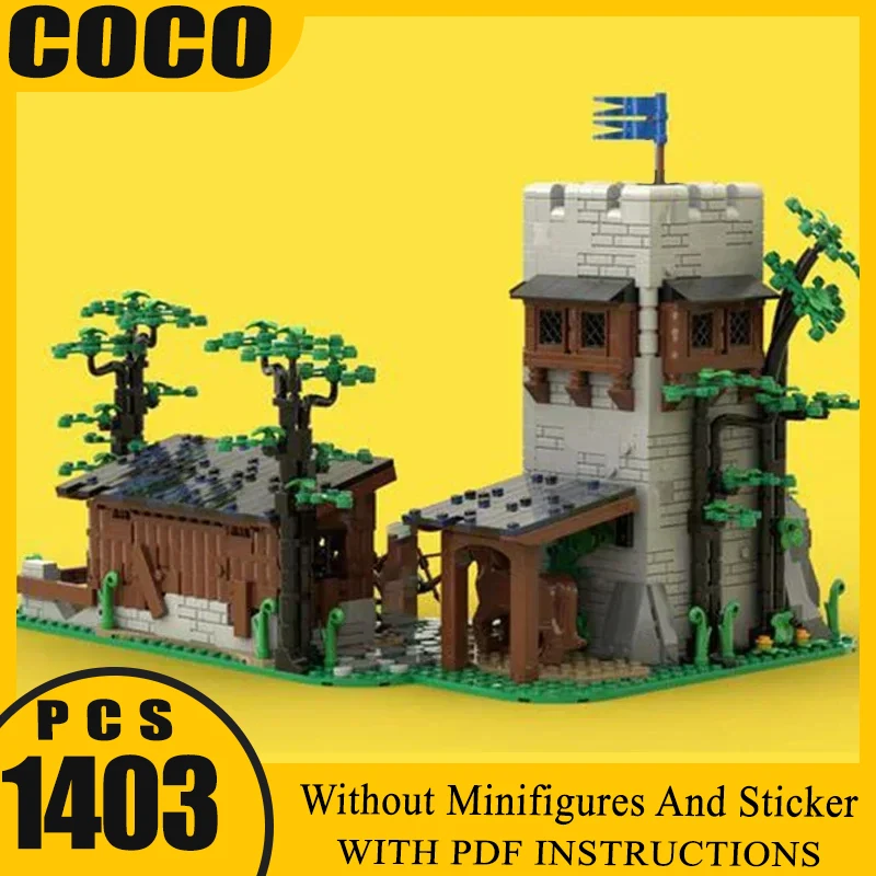 

Moc строительные блоки военная модель Eagle Watchtower технические кирпичи DIY сборка строительные игрушки для детей праздничные подарки