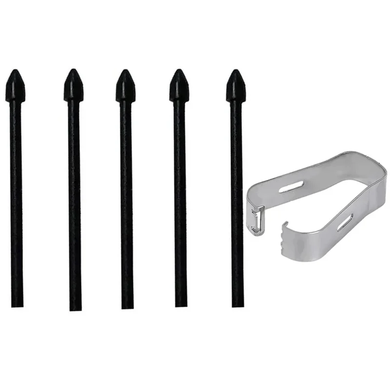 1/2sets Stylus Tips S Pen Nibs for Samsung Galaxy S20 Ultra Tab S7/S8/S9/S10 FE Plus Touch Screen Tablet Pen Tips Removal Tweeze
