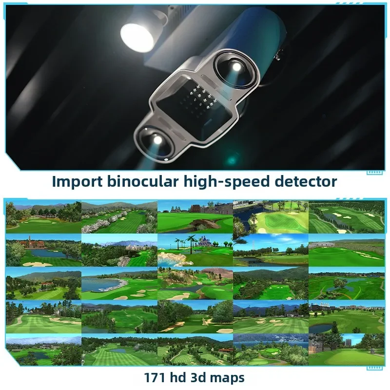 Afbeelding 7: PGM High-Speed 4K HD 3D-beeld Indoor Golfsimulatorapparatuur