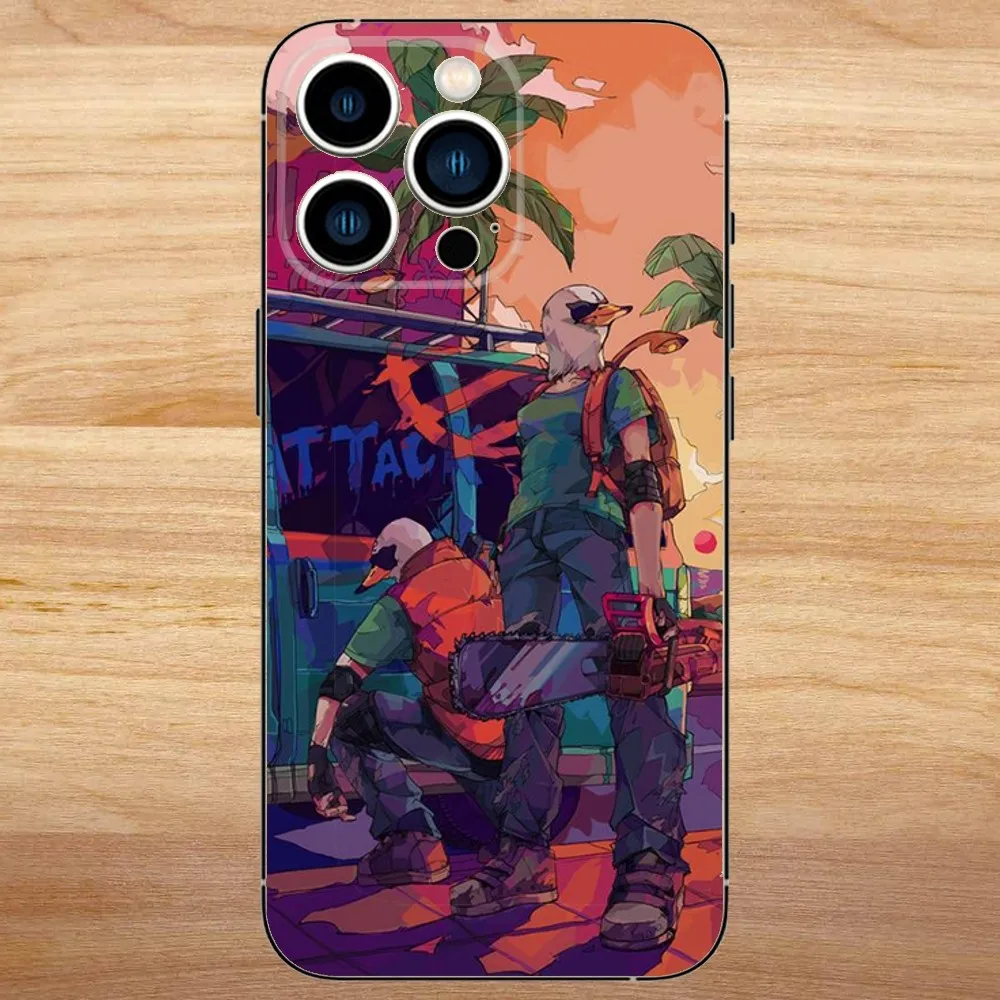 Video Game Hotline Miami Phone Case For iPhone15,14,13,12,11,Pro,Max,Plus,Mini,X,XS,XR,8,7,6,S,Plus,SE Soft Black Case