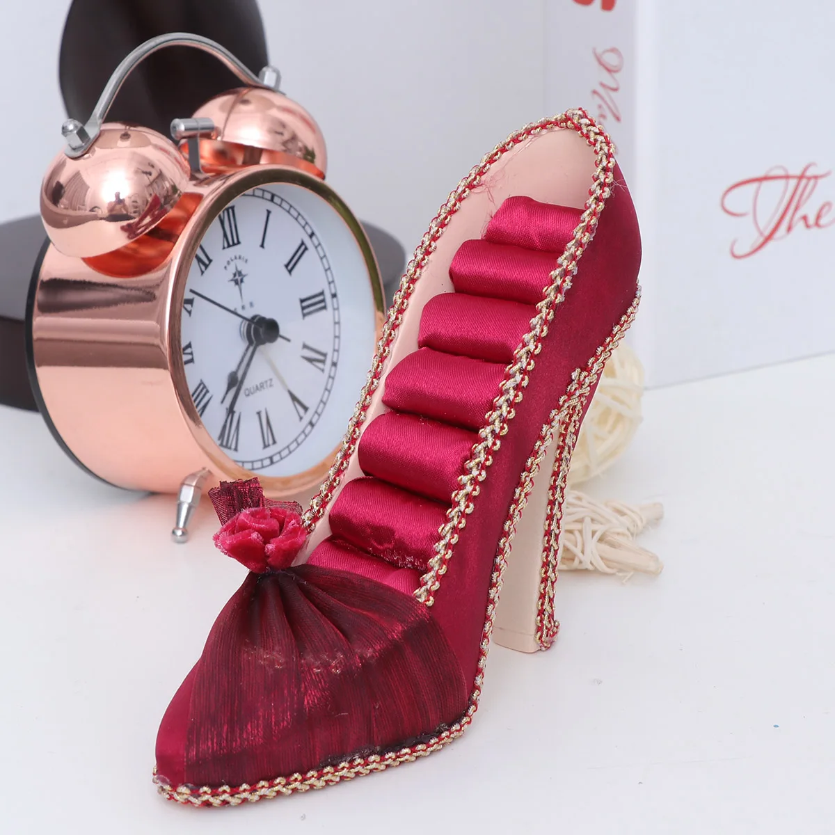 Soporte para joyería, expositor para accesorios, colgador de pendientes, soporte para zapatos Miss