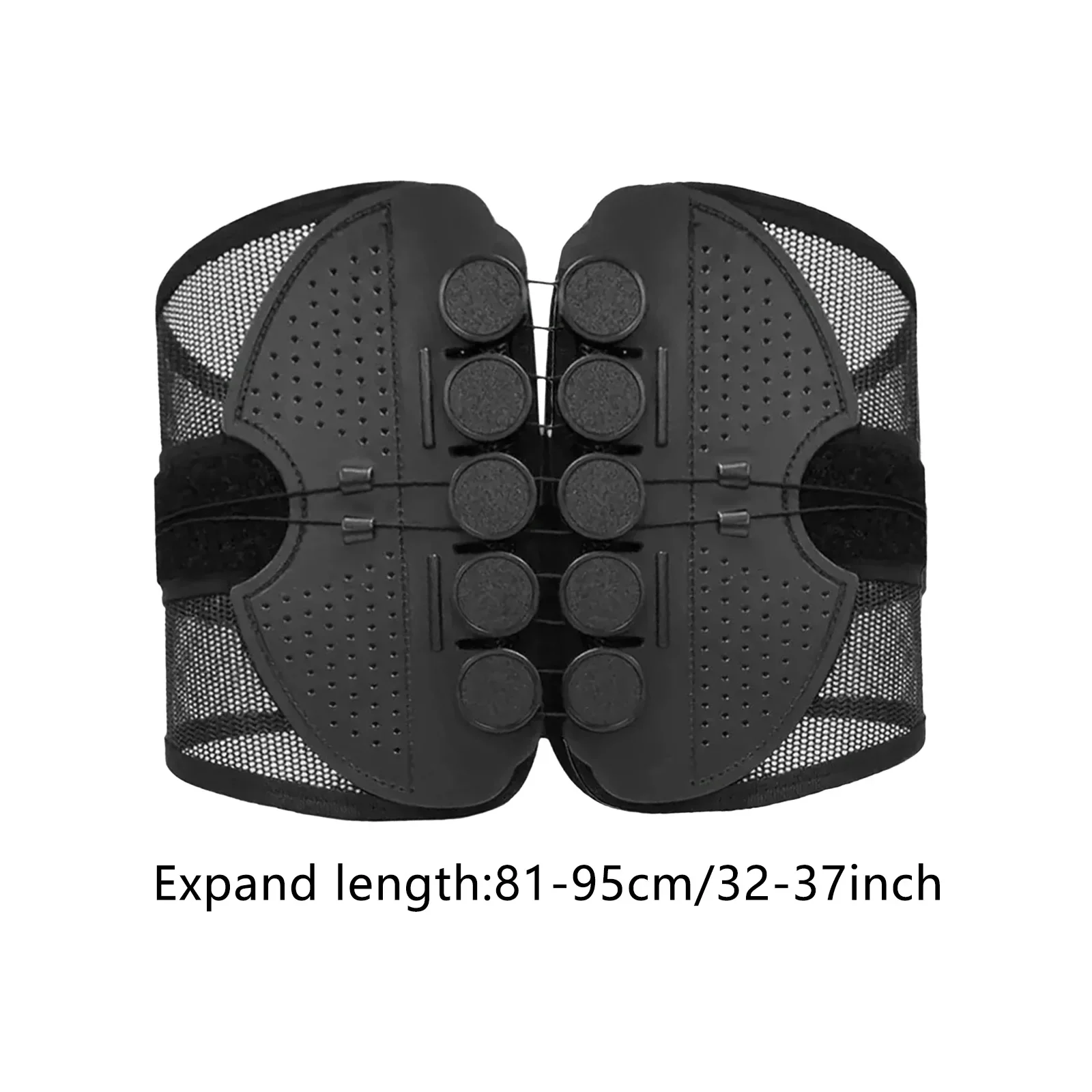 Unisex Lumbar Support Wrap Breathable Waist Back Brace Protector Guard for Posture Corrector Waist Warm waist circumference