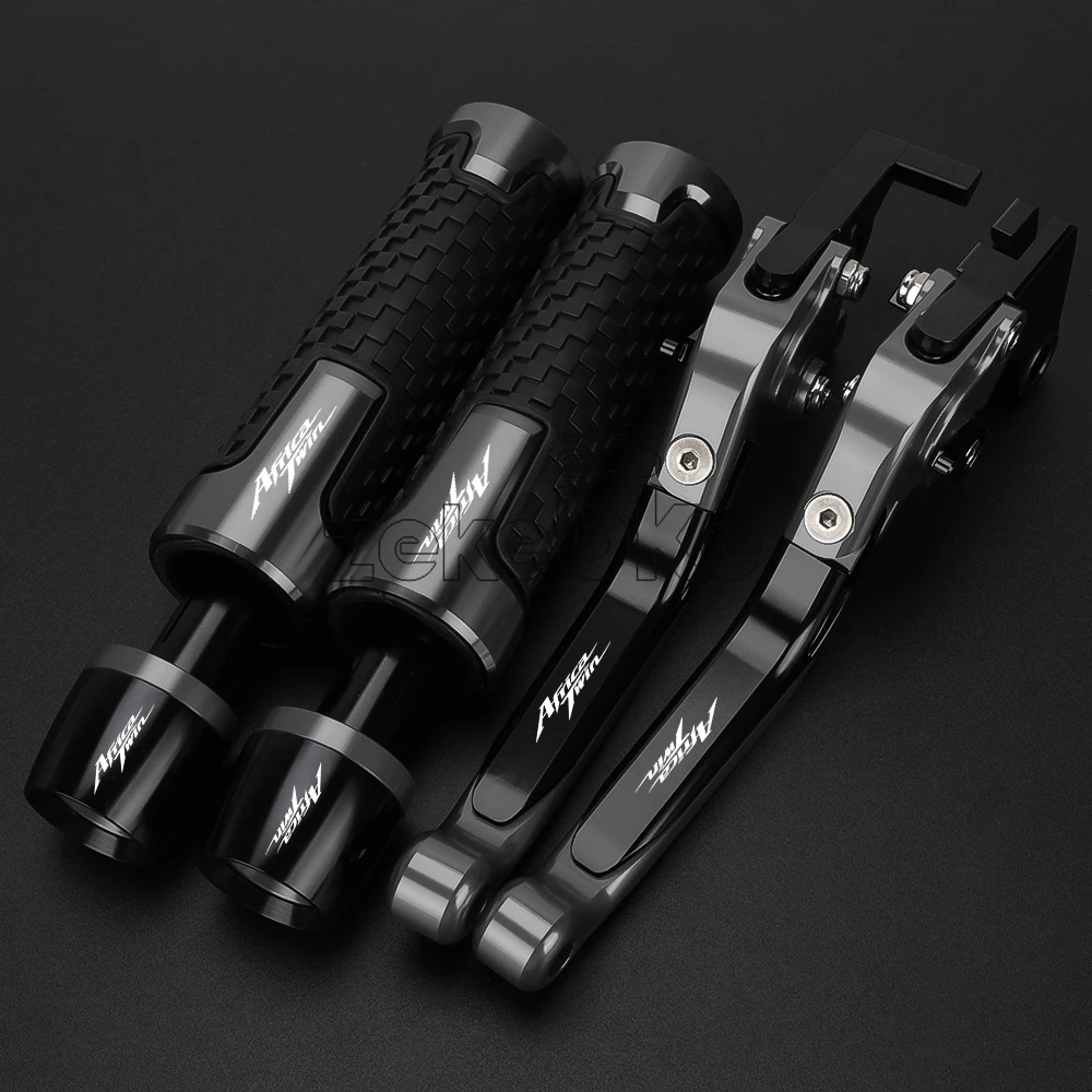 For Honda CRF1100L CRF 1100 L Africa Twin MT 2020-2025 2024 2023 2022 Motorcycle Adjustable Brake Clutch Levers Handlebar Grips