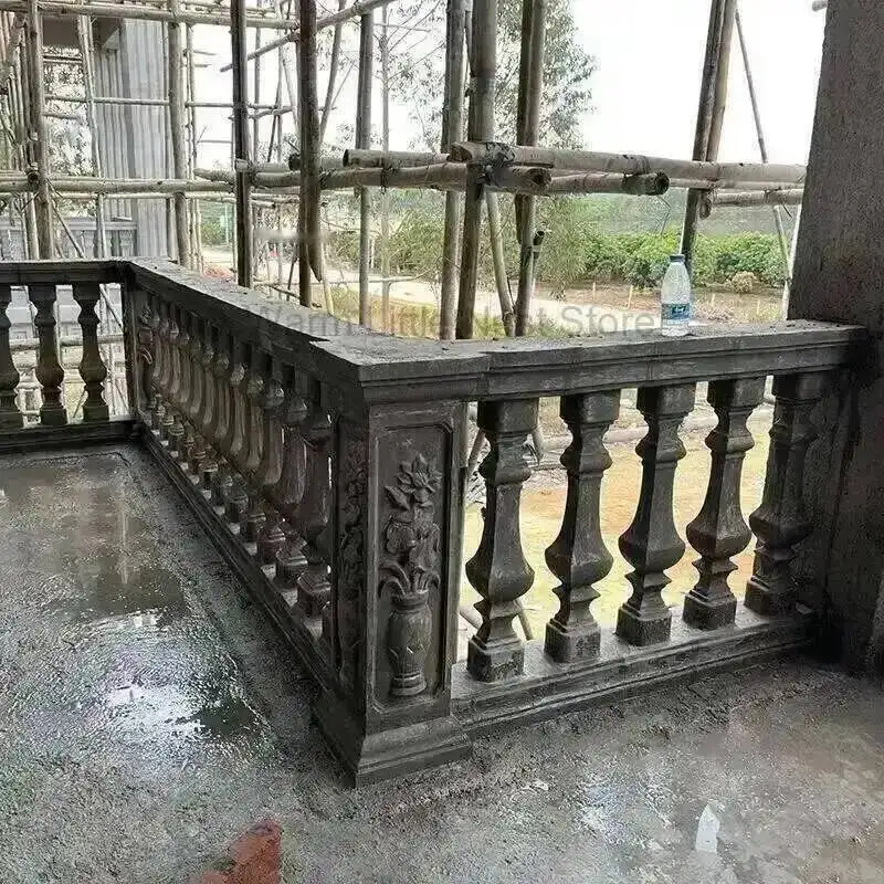 European-style Column Roman Railing Villa Fence Mold Cast-in-place Cement Building Formwork Column Balcony Guardrail Vase Column