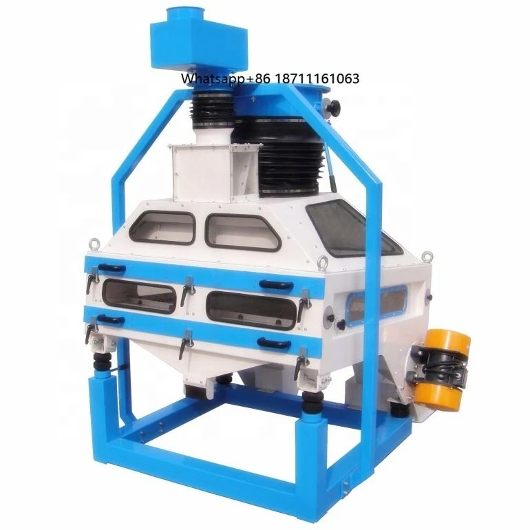 Wheat Paddy Corn Grain Destoner, Grass Seed Gravity Grader Destoner Machine for Sale