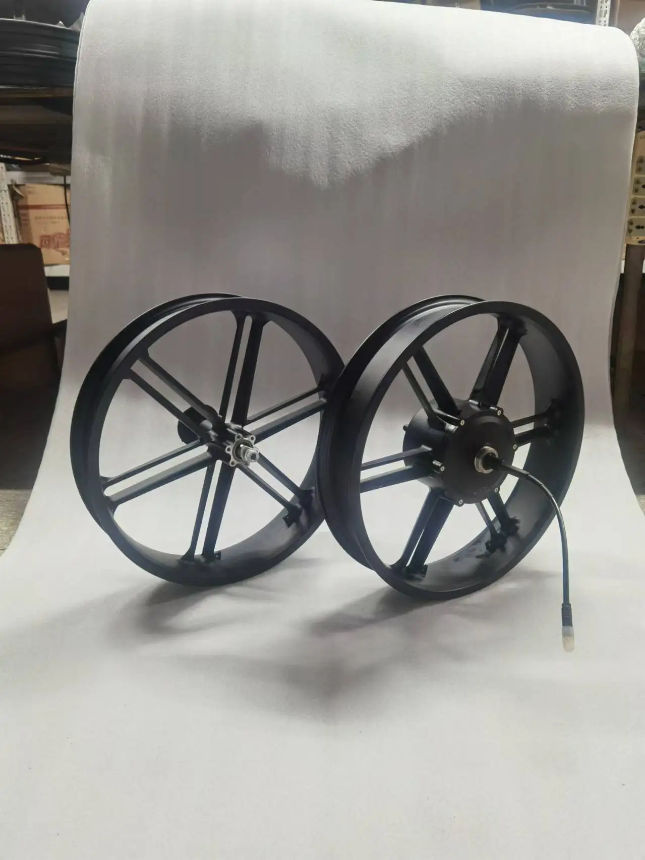 20 Inch Fat Tyre Snow Front Rear Rims Set Magnesium Alloy Wheel Hub Motor in Wheel Electric Motor