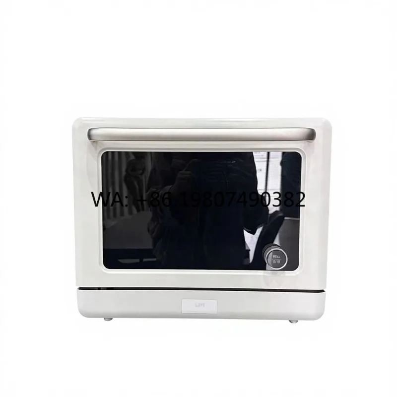 23L Stainless Steel Air Fryer Oven, Oil-Free Steam Cooking, Digital Control, Multi-Function Kitchen Cooking Equipment