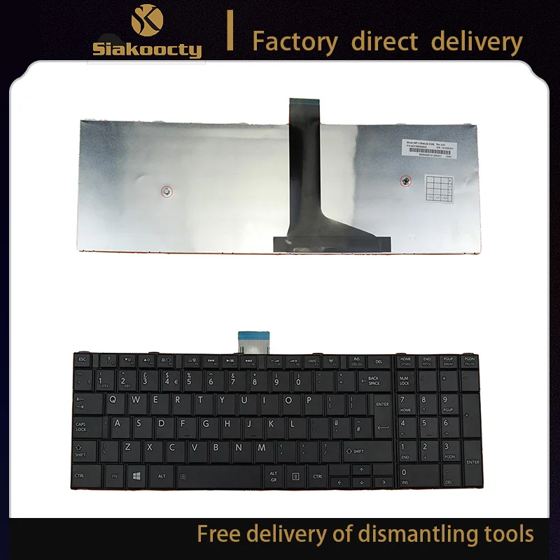 

Siakoocty for toshiba Satellite C50D C50-A C50-A506 C50D-A C55 C55T C55D C55-A C55D-A Laptop Keyboard