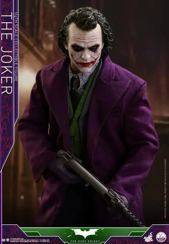 1/6 The Joker Action Figure Original Hot Toys Joker Anime Figures Ht Qs010 Statue Double Head Carving Deluxe Edition Toy Gifts