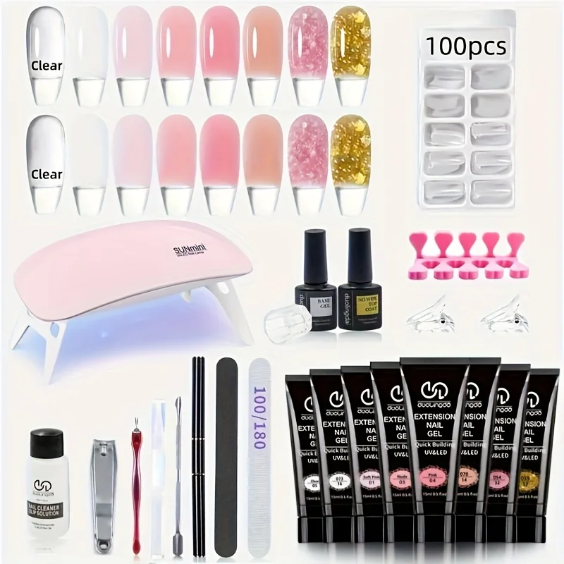 Poly Gel Nail Kit S…
