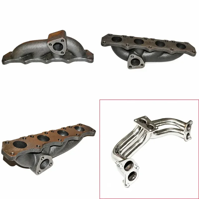 Cast Iron Exhaust Manifold For A4 96-05 VW Passat 98-05 Longitudinal Engine Auto Replacement Part High Durability