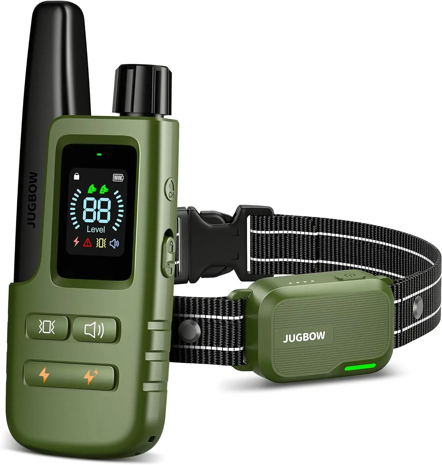 Waterproof & Lightweight 4200FT Dual-Channel Pet Training Collar with IPX7 Waterproofing 4 Modes 35/45-Day Battery Life