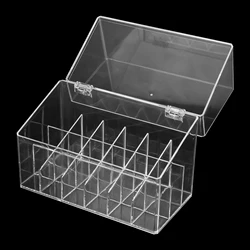 Tattoo Ink Display Stand Holder Empty Rack Acrylic Clear Cosmetic Tattoo Supplies Lipsticks Manicure Tool Organizer Storage