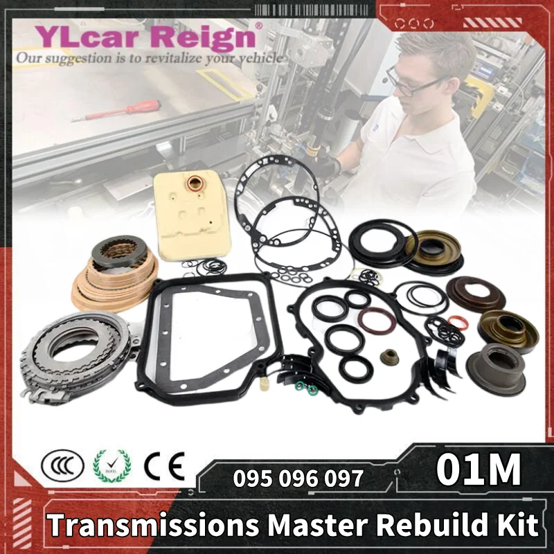 095 096 097 01M Automatic Transmissions Master Overhaul Rebuild Repair Kit Gasket Seal Kits Fits For Audi VW Beetle Golf Skoda