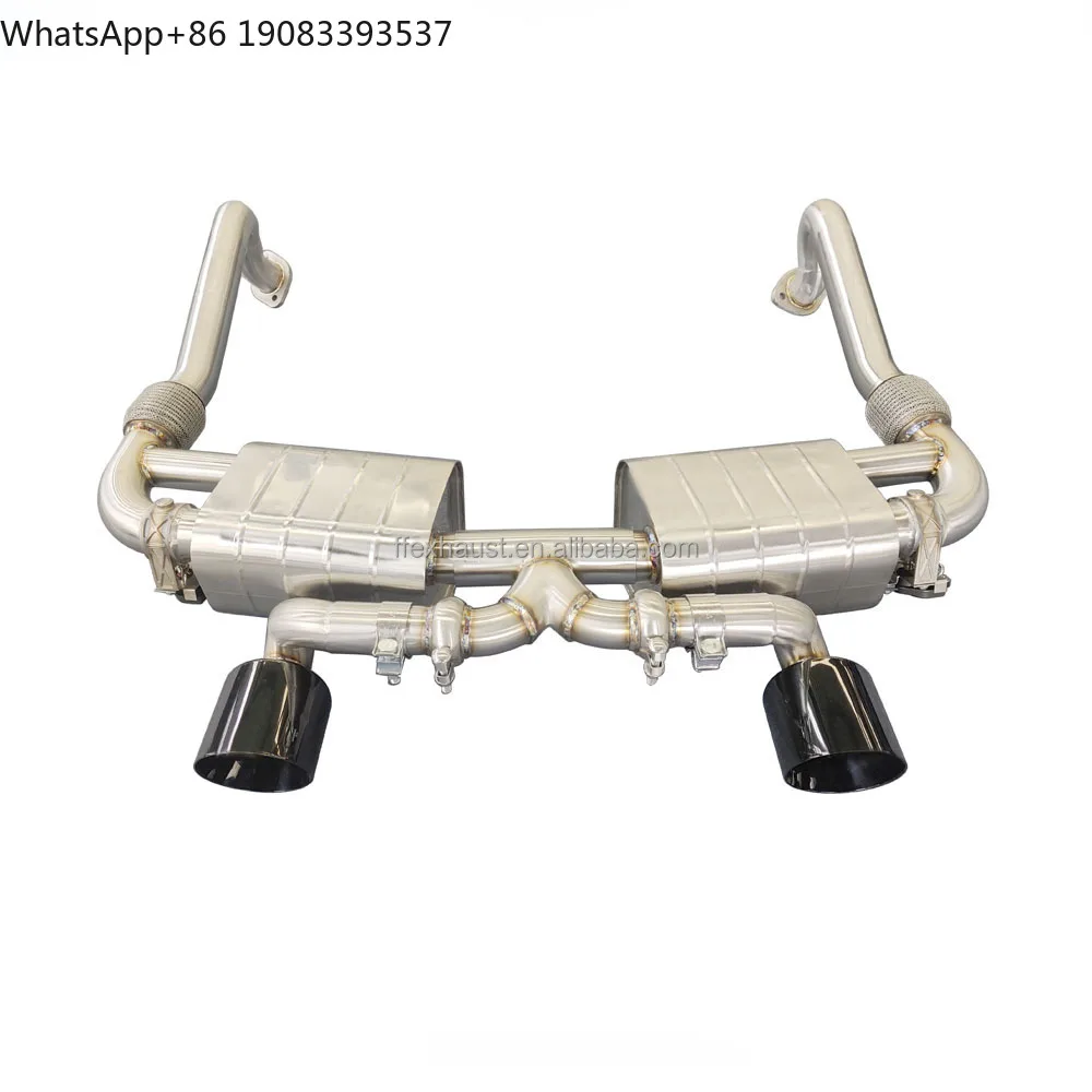

Catback Exhaust for Porsche 718 Boxster/Cayman 2.0T Upgrades GT4 Escape Muffler Exhaust System