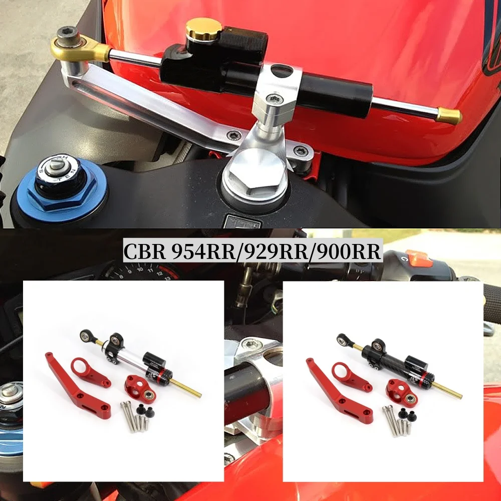 CBR 929 900 954 RR Motorcycle Steering Stabilizer Damper Bracket Mount For Honda CBR929RR CBR900RR CBR954RR 2000 2001 2002 2003