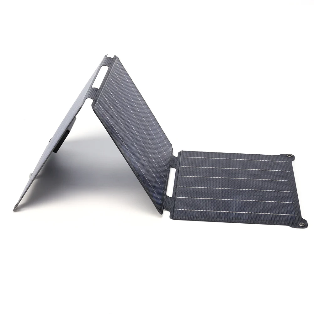 

BUHESHUI 21W 12V/5V Foldable Etfe Solar Panel Charger For Mobile Pohone Battery Charger Dual USB+DC Output