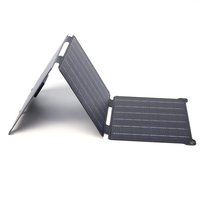 Portable Solar Chargerfast charging 21W12V/5V Foldable Etfe Solar Panel Charger For Mobile Pohone 12V Battery Dual USB+DC Output