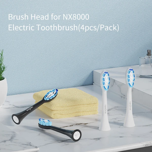 Original Nandme NX8000 NX9000 Brush Heads Smart Sonic Electric Toothbrush Accessories Toothbrush Heads