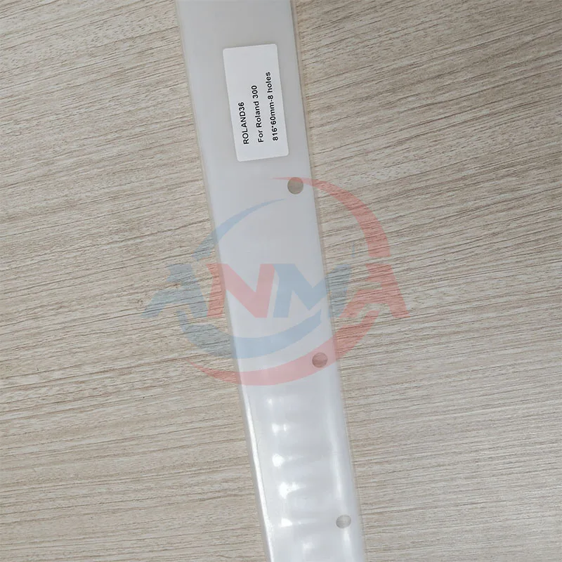 2Pieces Roland36 Wash Up Blade 816X60MM With 8 Holes For Man Roland 300 Printing Machine Parts