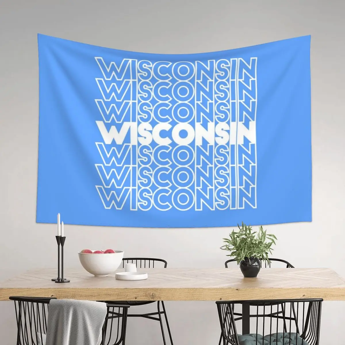 

Wisconsin Tapestry Korean Room Decor Room Decoration Korean Style Home Supplies Tapestry