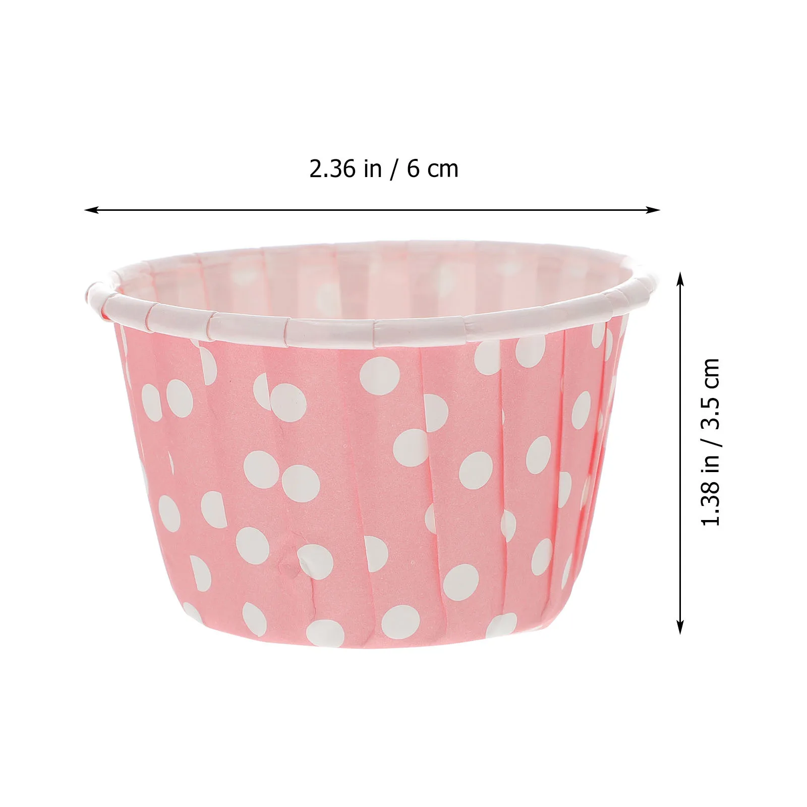 

Pink Paper Ice Cream Cups Disposable Dessert Bowls for Sundae Yogurt Pudding Snack Party Container Cake Supplies