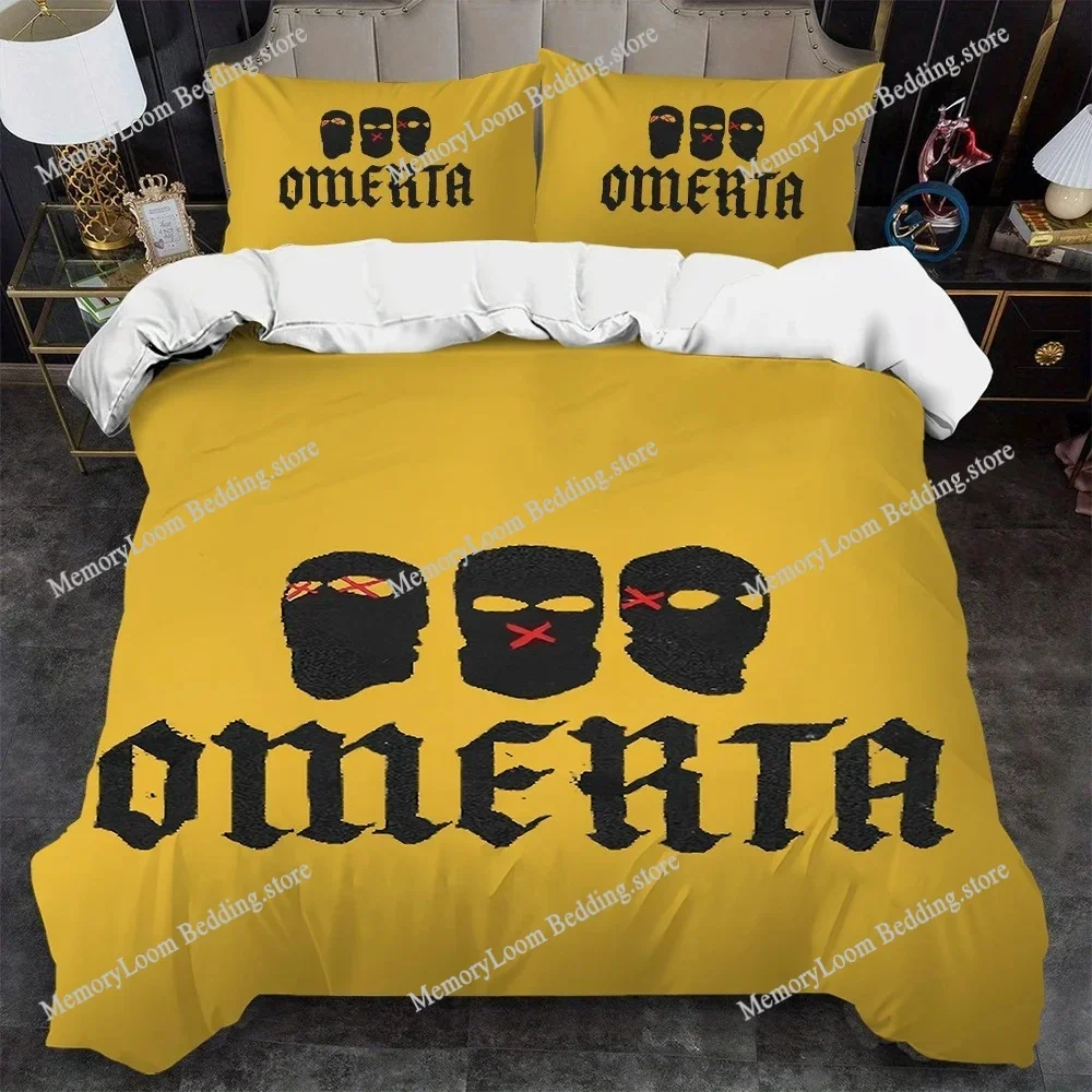 

Fashion O-Omerta Cool Duvet Cover Set Home Style Bedding Soft Laundry Cotton Bed Four Seasons Student Dormitory Home Textile963