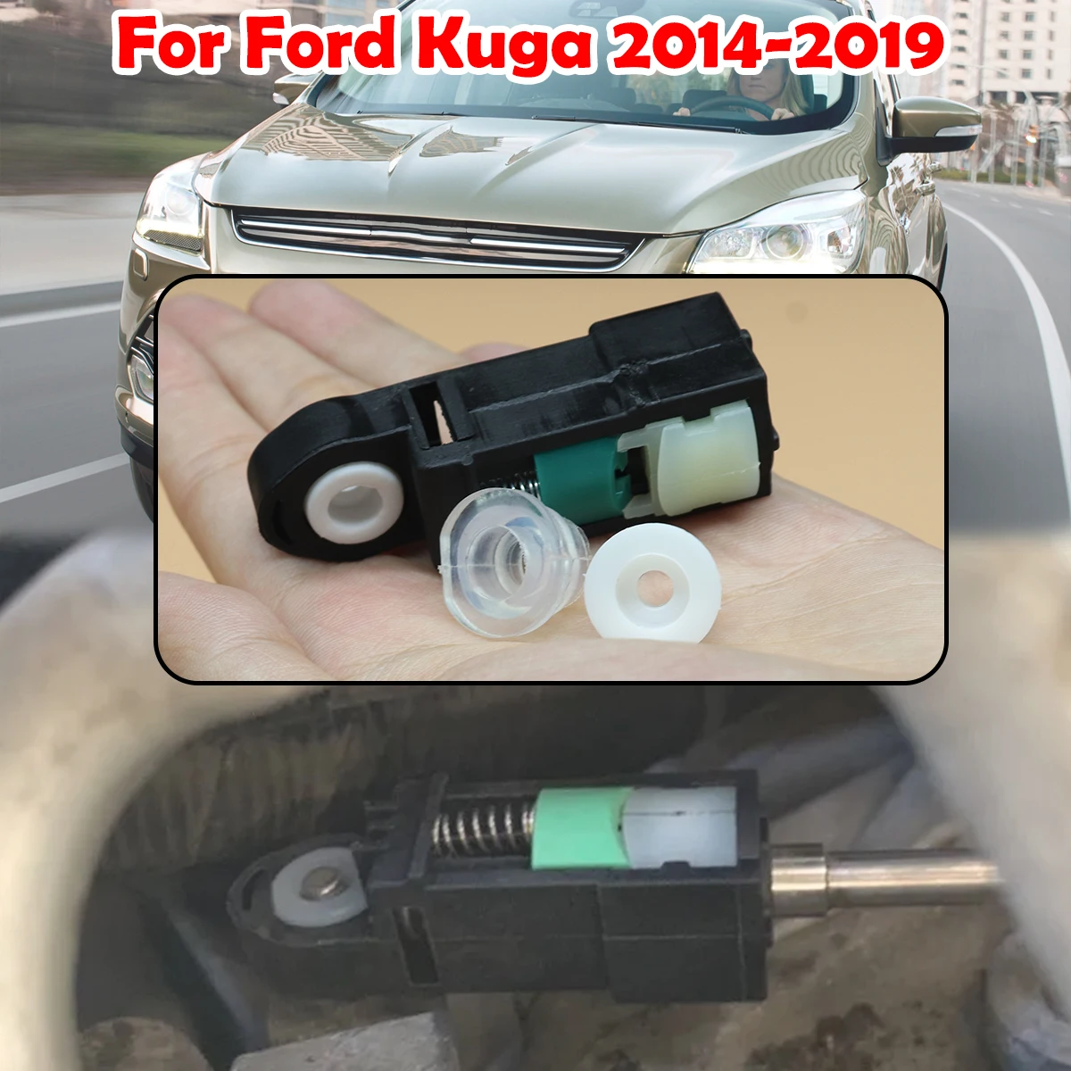 

For Ford Kuga 2014 2015 - 2019 Automatic Shifter Cable Bushing Gear End Connector Fix Sleeve Grommet Repair Kit Car Accessories
