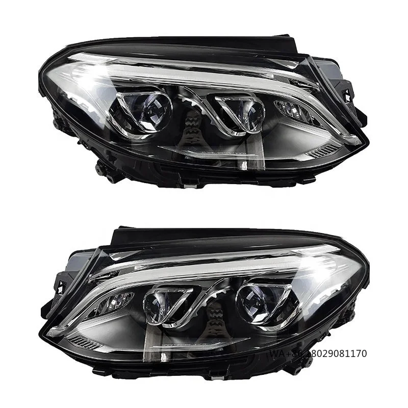

For GLE W166 LED Headlight 2015 2016 2017 2018 2019 Headlamp GLE320 350d 250d 400 450 300d GLE63 63s 43