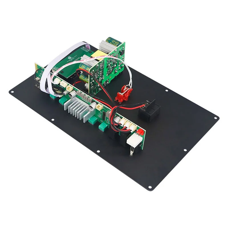 【Livraison Rapide】2 X 50W High Power DSP-Bluetooth Amplifier Board Outdoor Audio Trolley Speaker Stereo Amp Module Dual Channel