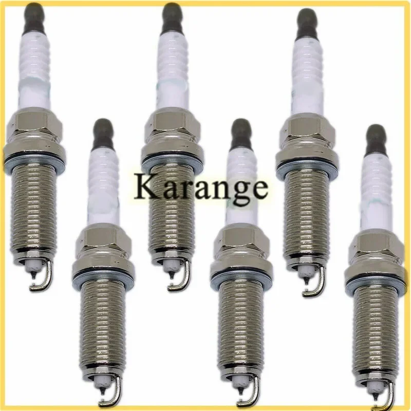 6pcs 22401-EW61C Spark Plug Dual Iridium Fit for Nissan Altima Maxima Infiniti Q40 EX35 EX37 FX35 FX37 Q50 Q70 QX60 FXE22HR11