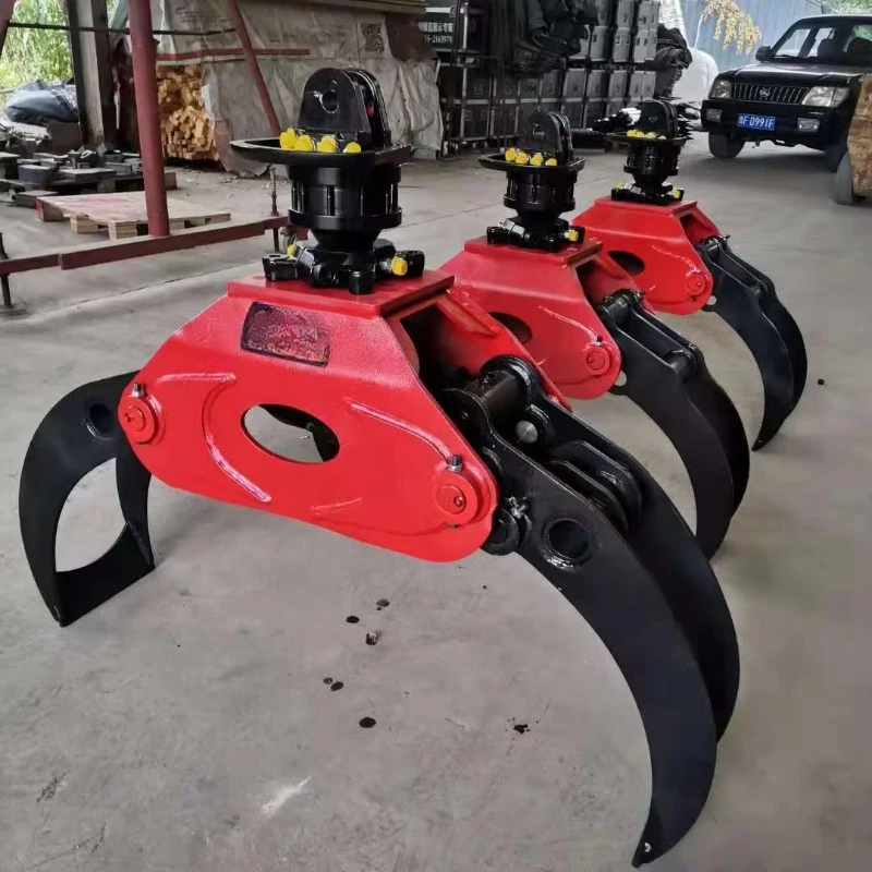 High repurchase rate for sale of excavators excavator mini hydraulic grab/rotary grab/log grab