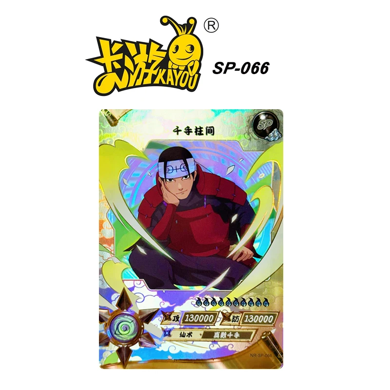 KAYOU Naruto SP 51-69 series Single flash card Tsunade Gaara Deidara Anime collection card Game card Cartoon toys Christmas gift