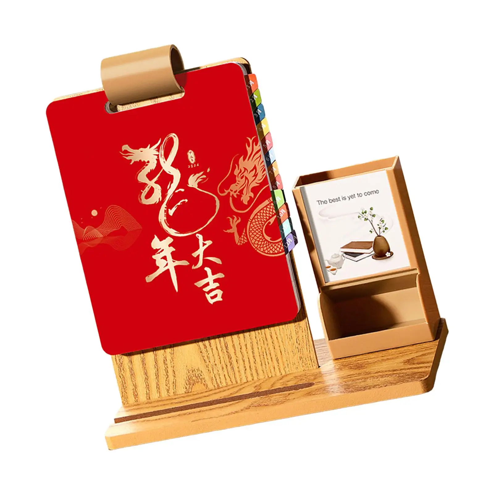 2024 Desk Calendar Desk Accessories Memo Pages Standing Flip