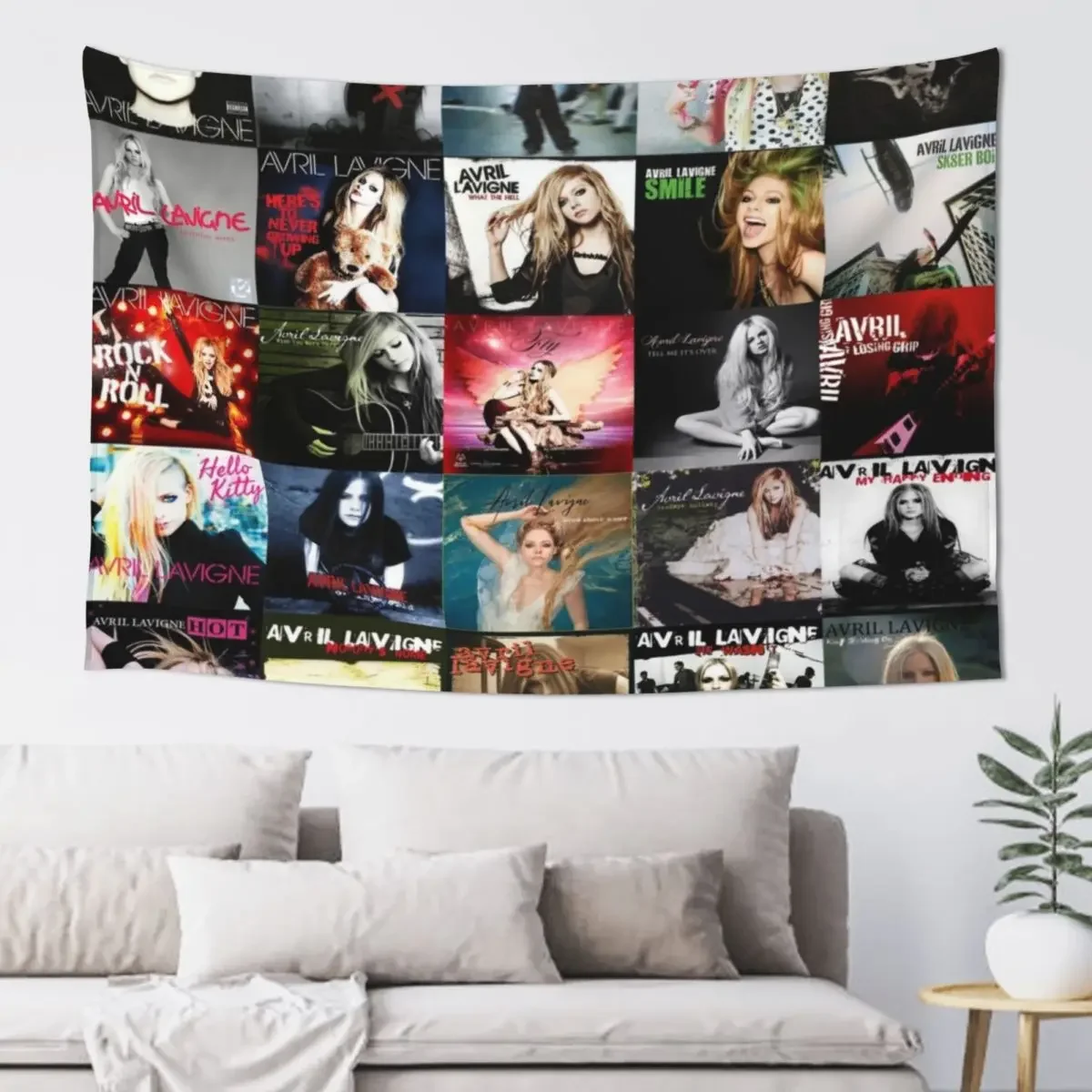 Ai Avril Lavigne Quilt For Fans Tapestry Room Aesthetic Decor Bedrooms Decor Tapestry