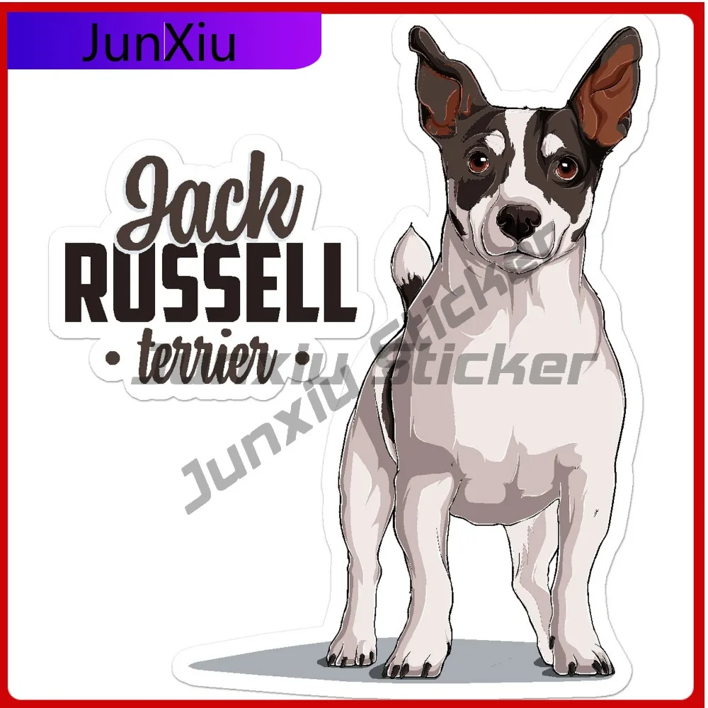 

Jack Russell Terrier Funny Must Have Durable Stylish Bumper Decal Sticker Waterproof Vinyl Car Laptop Window Auto Exterior