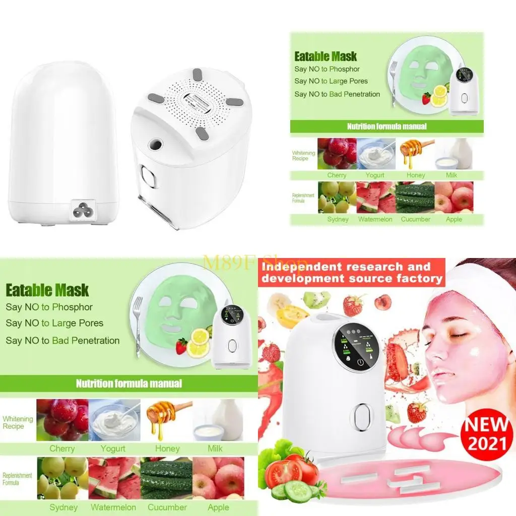 

M89F Professional for Facial Mask Machine Collagen Fruit Vegetable DIY Automatic for Facial Care Masks Maker Machine for Women