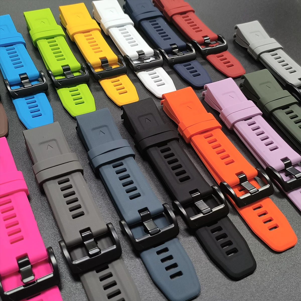22mm 26mm QuickFit Silicone Strap for Garmin Fenix 9 Pro Solar 51mm 47mm WatchBand Fenix 8 Tactix 8 Epix Gen2 Instinct 3 Correa