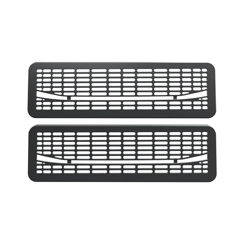 Cubierta protectora para salida de aire debajo del asiento, accesorios de cubierta de salida de aire central trasera ABS antiobstrucción para Tesla Model Y Juniper 2025