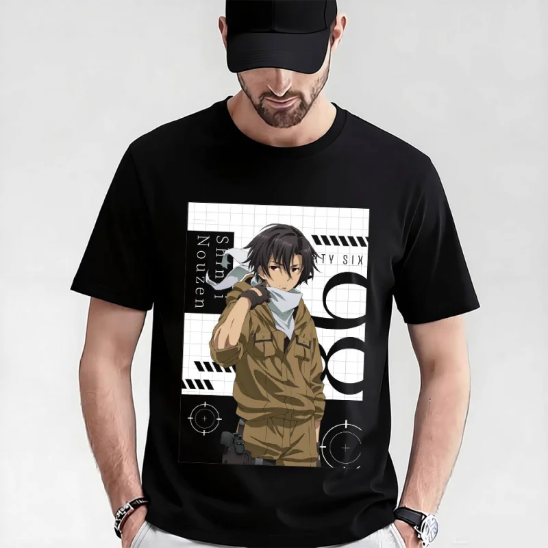 86 Eighty Six Gift t shirt Japan Manga Graphic Tee 60526 Anime Y2K Clothes Short Sleeve All size Tops S-6XL Cartoon Streetwear