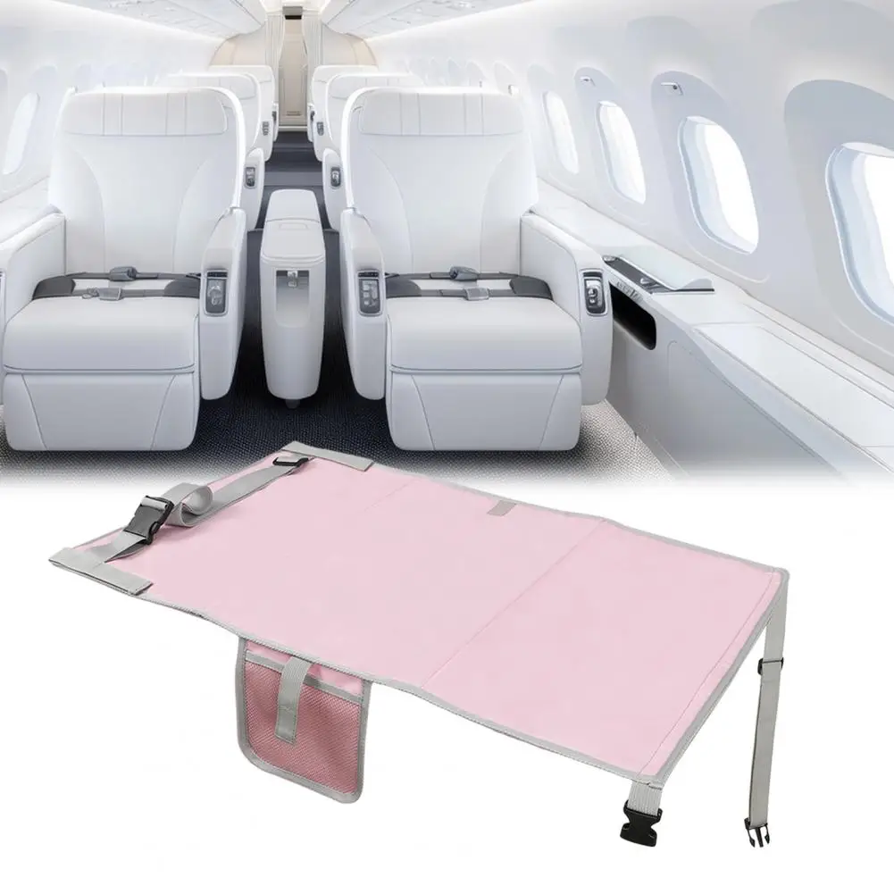 Kids Seat Extender Airplane Travel Bed Travel Essentials for Kids Portable Airplane Seat Extender Lightweight for Long-range