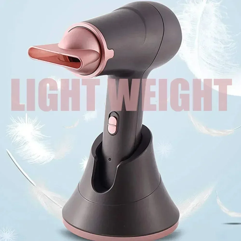 Oplaadbare Draagbare Draadloze Föhn Reizen Haardroger Draadloze Blower Salon Styling Tool 5000mAh 300W Hot en Cool Air