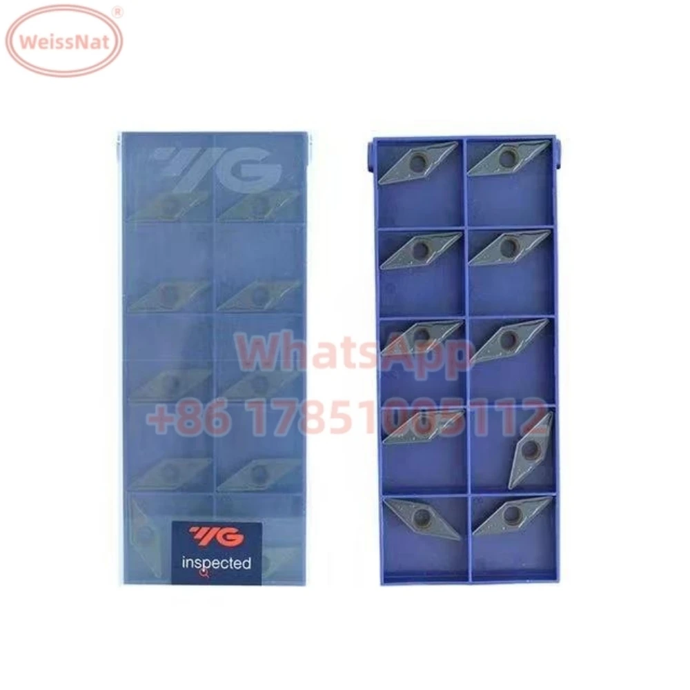 Imagem -01 - Inserção Vnmg do Carboneto Yg1 Vnmg160404-uf Yg3010 Vnmg160408-ug Yg3020 Yg3030 insercao vnmg do carboneto yg1 vnmg160404 uf yg3010 vnmg160408 ug yg3020 yg3030 01