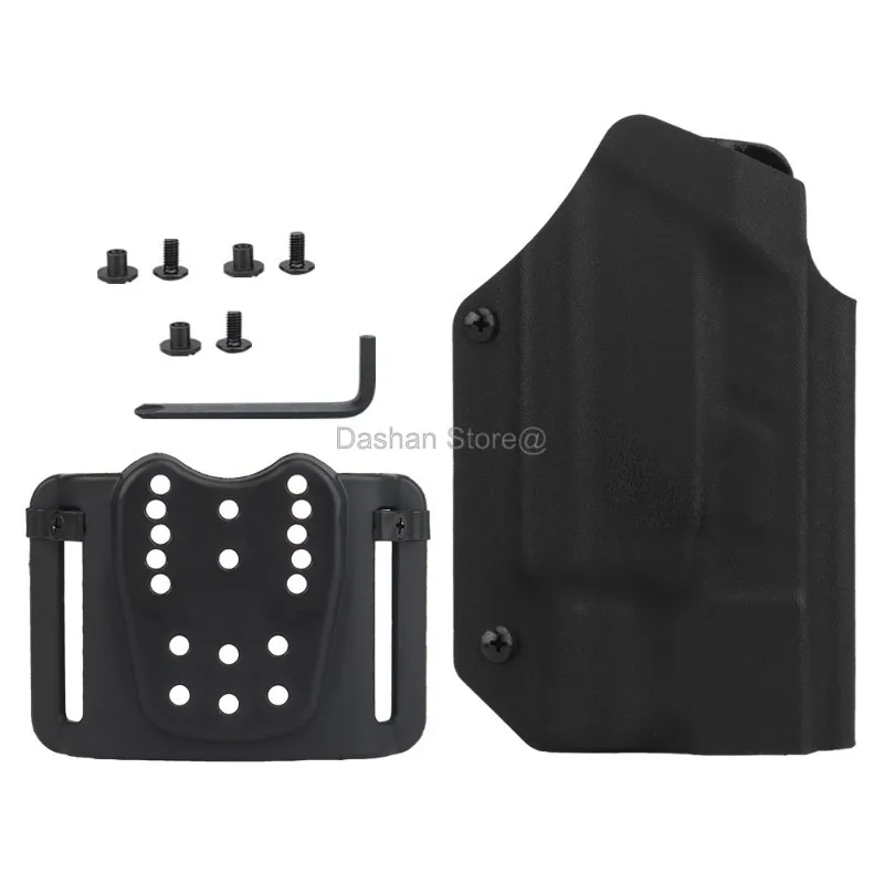 Lightweight Kydex Tactical Holster for GLOCK-9mm/.40(17/19/19X/22/23/34/35/45) with X300U-A/B Flashlight Glock 17 Pistol Holster