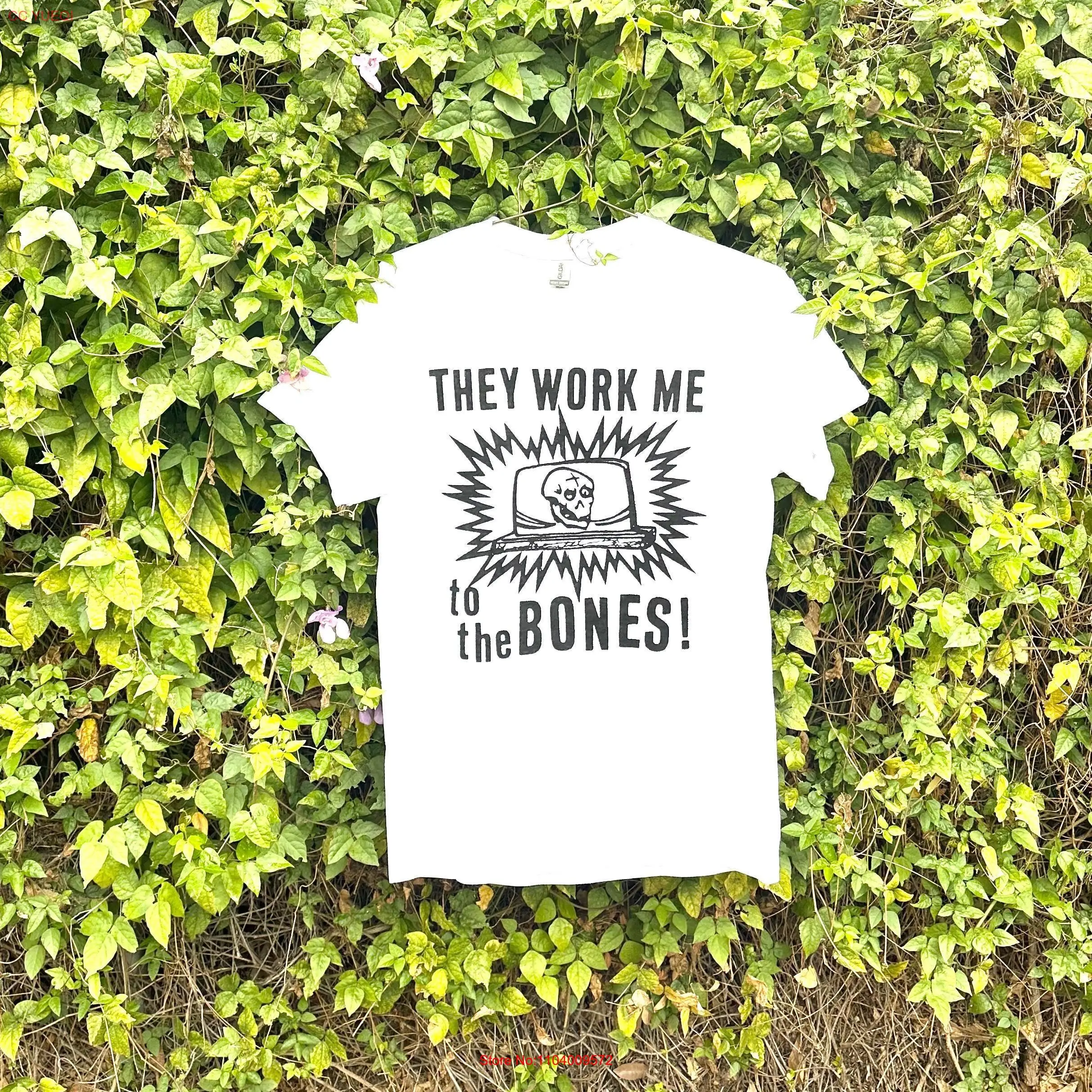 

Футболка Work Me to the Bones с длинными или короткими рукавами